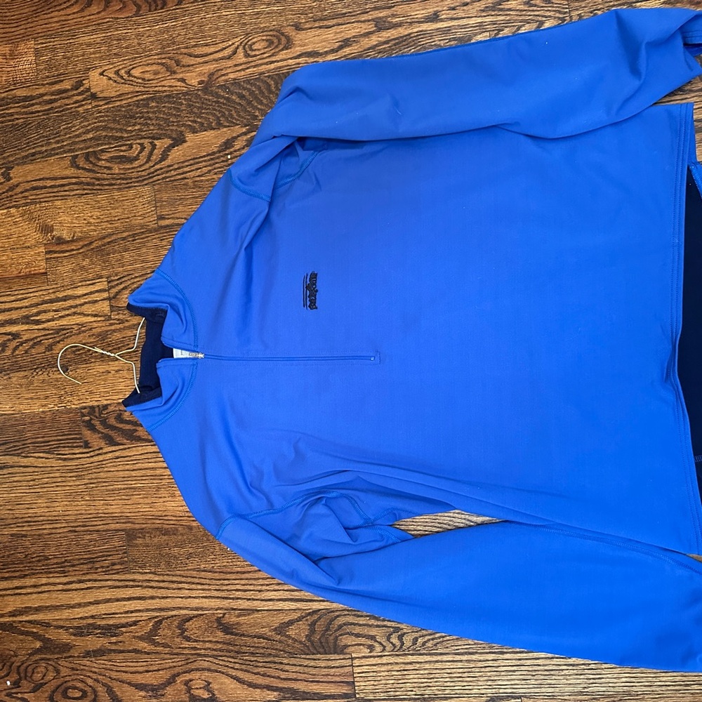 Patagonia R1 Blue 1/4 Zip Fleece Pullover Men’s Size L